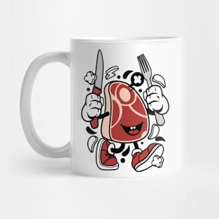 Meat Cartoon Style Mug